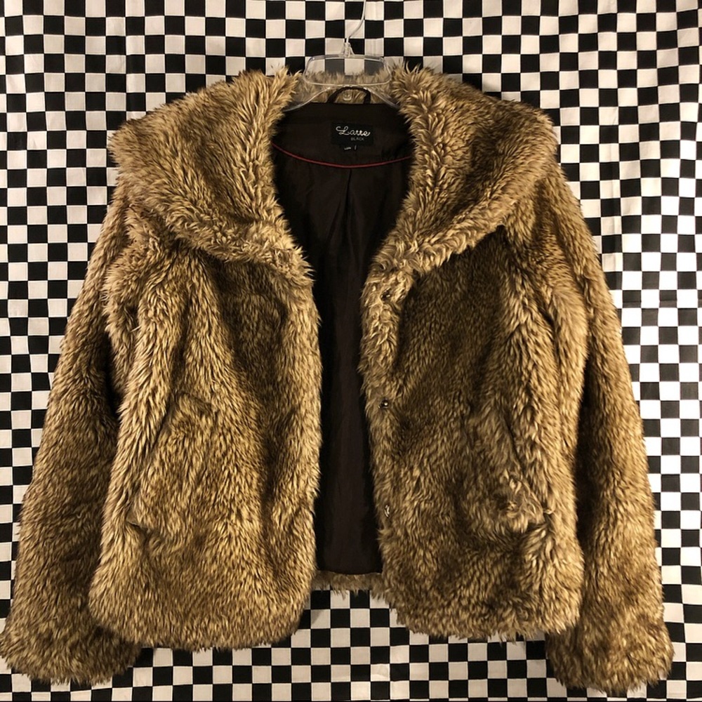 faux fur coat